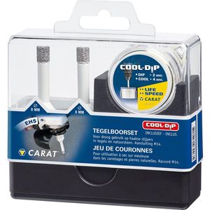 Carat droogboorset+cool dip