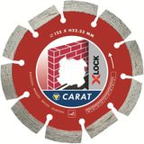 Carat - Diamantzaag - Slijpschijf - Baksteen - Ø125 mm - X-lock