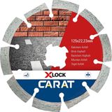 Carat - Diamantzaag - Slijpschijf - Baksteen - Ø125 mm - X-lock