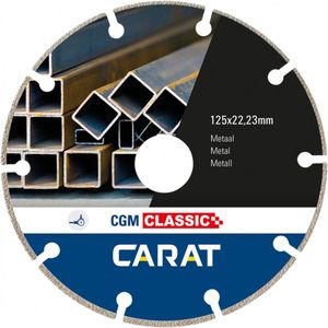 Carat - CGMC125300 - Doorslijpschijf voor Metaal - 125 mm - Galvanisch Belegd