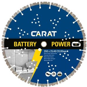 Carat CBP3504200 Diamantzaagblad - 350 X 25,40/20,00mm - Beton - Battery Power
