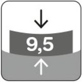 Carat - DUSTEC Diamantboor - 152mm - Segmenthoogte 9.5mm - Schroefdraad M16