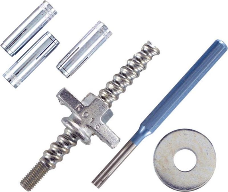 Moeren - Snelspanner - Inclusief Vleugelmoer en Ring - Voor Anker M12