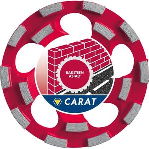 Carat Slijpkop Baksteen Ø180X22,23 Mm Dustec®, Cubd Master