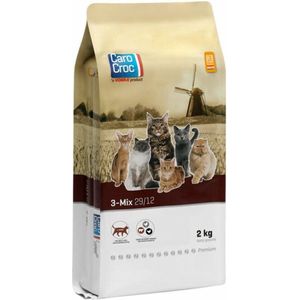 2 kg Carocroc 29/12 - 3 Mix kattenvoer