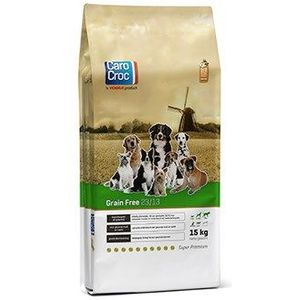 Carocroc Grain Free - Gevogelte/Aardappel/Bieten - Hondenvoer - 15 kg