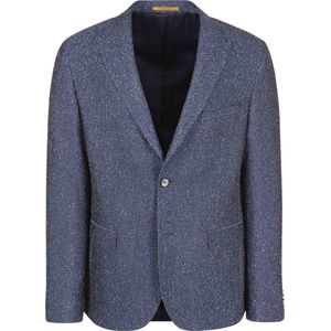 Geschikt - BWA - Blazer - Donkerblauw - Slim-Fit