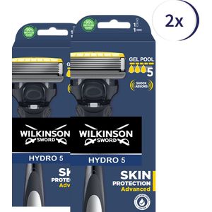 Wilkinson HYDRO 5 razor Skin Protection Advanced - 2 mesjes - Voordeelverpakking