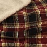 Unique Living Plaid Kody Rood 130x160 cm