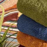 Plaid Teddy - Unique Living -150x200cm - Dark Blue