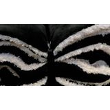 Unique Living Lars - Fleece Plaid - 150x200 cm - Zwart