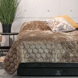 Unique Living Peggy Bedsprei Taupe