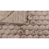 Unique Living Peggy Bedsprei Taupe