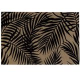 Unique Living | Placemat Kailo | Rechthoekig | Polyester | Zwart | 30x45cm