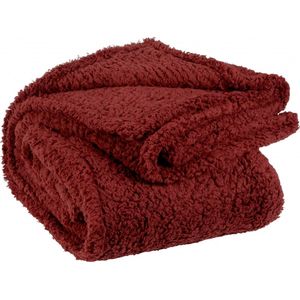 Plaid - Teddy - Rood - Polyester