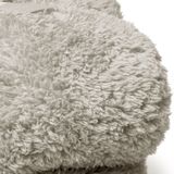 Plaid - Teddy - Grijs - Polyester