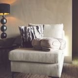 Plaid - Teddy - Grijs - Polyester