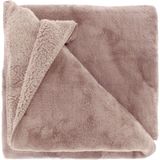 Unique Living fleece plaid 'Torvah' Oudroze