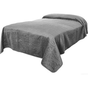 Unique Living - Bedsprei Veronica 240x280cm Grey