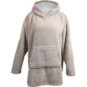 Unique Living - Hoodie Mies - Chateau Grey - Woontextiel - 70x50x87 cm