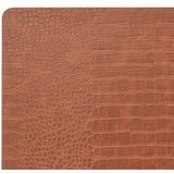 Unique Living - Bodil - Placemat - Bruin - 30x43 cm - Leer