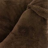 Unique Living Plaid Justin - Polyester - Bruin - 150 x 200 x 0 cm (BxHxD)