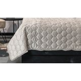 Unique Living - Bedsprei Peggy - Wit - Polyester