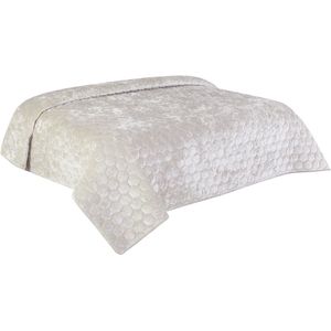 Unique Living Bedsprei Amiens - creme wit - 240 x 280 cm