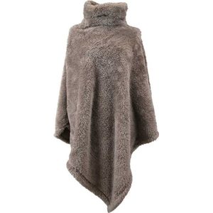Unique Living - Poncho Dara - Taupe - Winterjassen