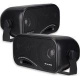 Caliber 3-Weg Autospeakers Voor Opbouw in Auto of Vrachtwagen 120W/90dB Set van 2 Incl. Montageset (CSB2)