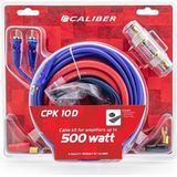 Caliber Audio Kabelset voor Auto Versterker - 10mm2 Kabels voor 500 Watt versterkers (CPK10D)