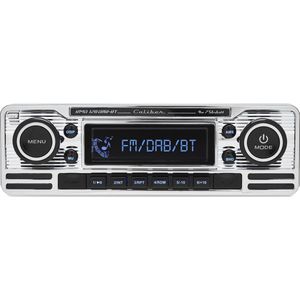 Caliber Bluetooth Autoradio - USB Autoradio - FM-radio - Autoradio 1 DIN - Vintage Design Radio