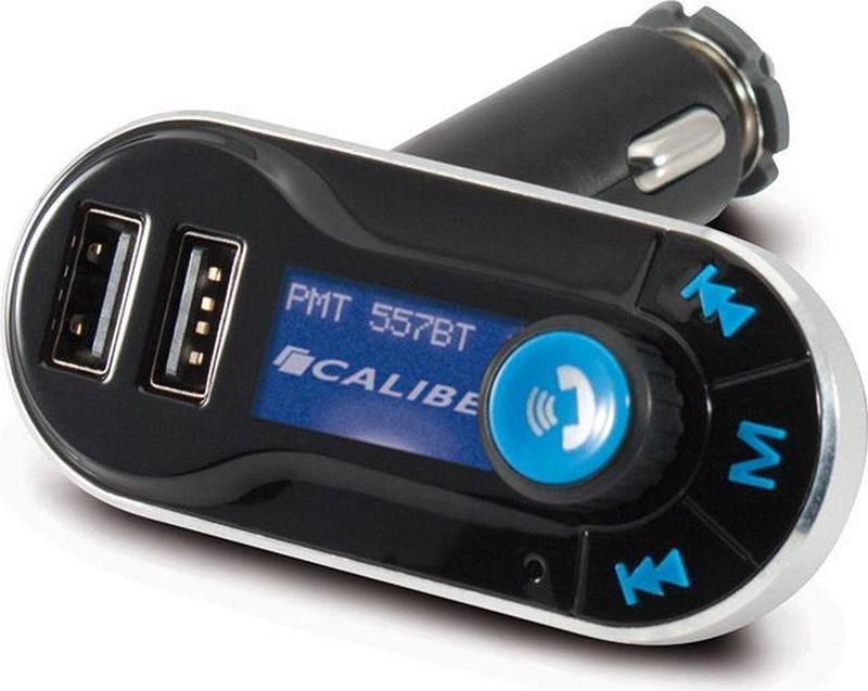 Caliber - PMT557BT - FM Transmitter - Bluetooth - Zwart