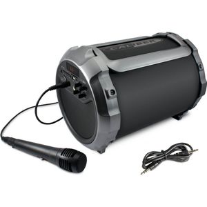 Caliber Bluetooth Speaker - Draagbare Speaker - Partybox met Accu - Complete Karaoke Set met Microfoon en Echo (HPG512BT)