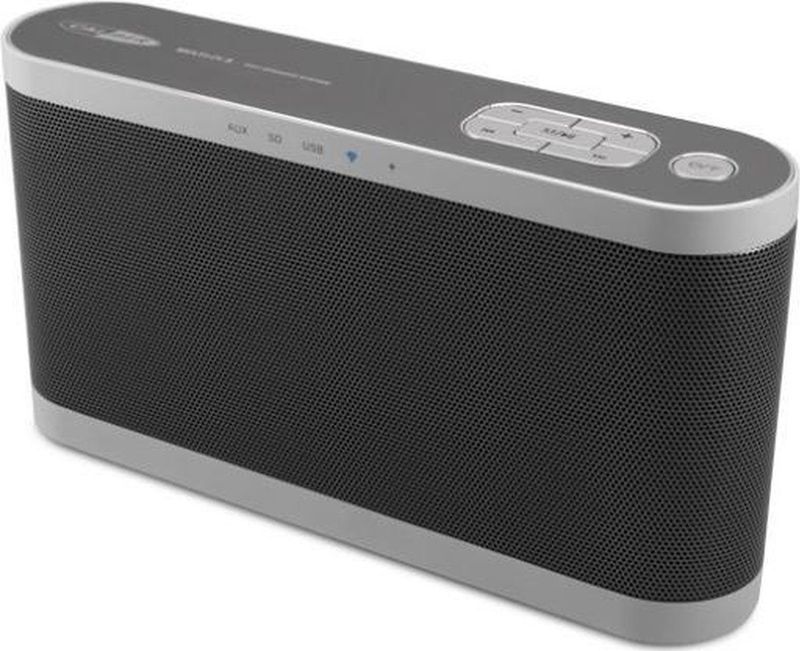 Caliber - Multi-Fi 3 - Draadloze Stereoluidspreker - Zwart/Zilver