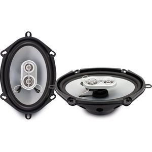 Caliber Autospeakers - Ø 5x7x9"" ovaal speaker frame - 240 Watt Totaal Vermogen - 3-weg Coaxiaal Luidspreker set (CDS5768)