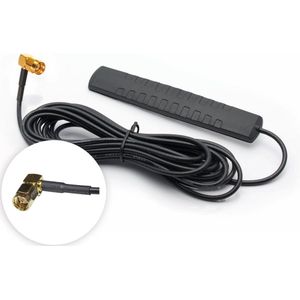 Caliber DAB Antenne - Passieve digitale antenne - DAB+ Antenne - SMA Male Plug - 3M Kabel - Merk onafhankelijk (ANT742P-DAB)