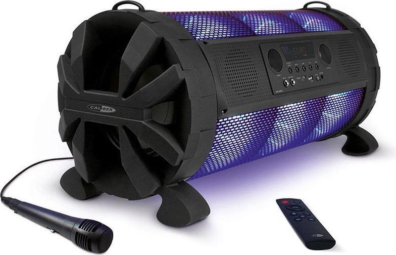 Caliber - HPG519BTL - Party Speaker - 180 Watt - Karaoke - Feestverlichting - 8 Uur Speeltijd