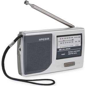 Caliber HPG311R AM/FM-radi - Wit