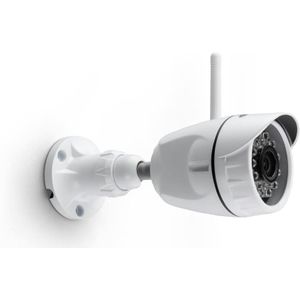 Beveiligingscamera Buiten - Buitencamera met nachtzicht - Robuuste Bewakingscamera - IP Camera - Wifi - Full HD 1080P - Werkt met Tuya App en Google Home - Waterbestendig (HWC401)