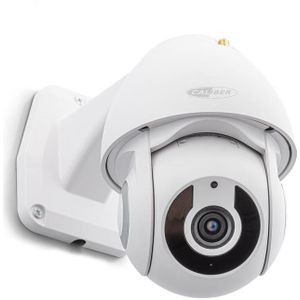 Beveiligingscamera Draadloos Buiten - Buitencamera met nachtzicht - Pan Tilt Bewakingscamera - Automatische volgfunctie - IP Camera - Wifi - Full HD 1080P - Werkt met App en Google Home - Waterbestendig (HWC403PT)