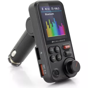 Bluetooth 4.2 FM-transmitter Voor De Auto – Handsfree Bellen, Muziek Streamen En Snel Opladen Via USB. Werkt Met Android En IOS.