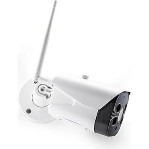 Beveiligingscamera Buiten - Buitencamera met nachtzicht - Bewakingscamera - IP Camera - Wifi - Full HD 1080P - Werkt met Tuya App en Google Home - Waterbestendig (HWC404)