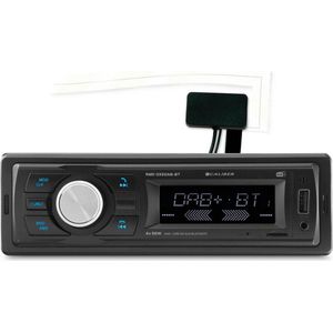 Caliber Autoradio met Bluetooth - DAB - DAB+ - USB, SD, AUX, FM - 1 DIN - Enkel DIN - Handsfree bellen - Muziek streamen met Bluetooth (RMD033DAB-BT)