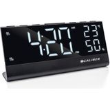 Caliber - HCG023 - Digitale Wekkerradio - FM Radio - Temperatuur- en Luchtvochtigheidsmeter - Groot Display