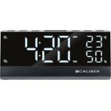 Caliber - HCG023 - Digitale Wekkerradio - FM Radio - Temperatuur- en Luchtvochtigheidsmeter - Groot Display