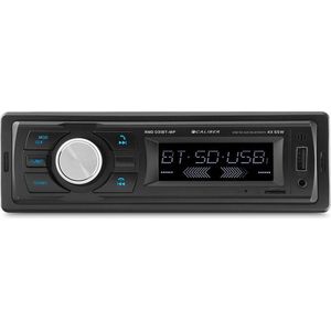 Caliber Autoradio met Bluetooth - Media speler zonder FM Radio - Muziek streamen en handsfree bellen - 35mm inbouw diepte - 4 x 55 Watt Vermogen (RMD031BT-MP)