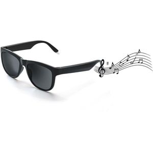Caliber - Soundglasses - Bluetooth Zonnebril - Mat Zwart - Gepolariseerd Glas