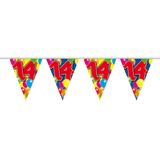 Folat - 14 Jaar Slinger Balloons - 10 meter | PVC | Dubbelzijdig bedrukt