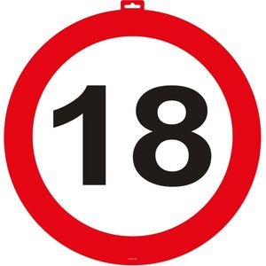 Folat Servetten 65 Jaar Leeftijd Versiering Verkeersbord 20 Stuks